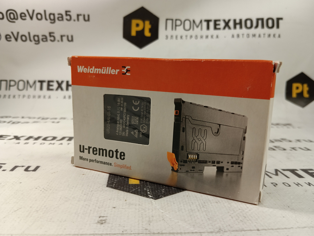 Weidmuller UR20-4AI-UI-16 новое