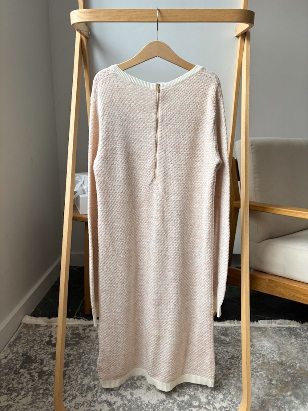 Платье Chloe из хлопка и шерсти, 164