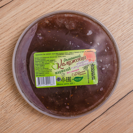 Мармелад домашний абрикос с розмарином без сахара ,200 г