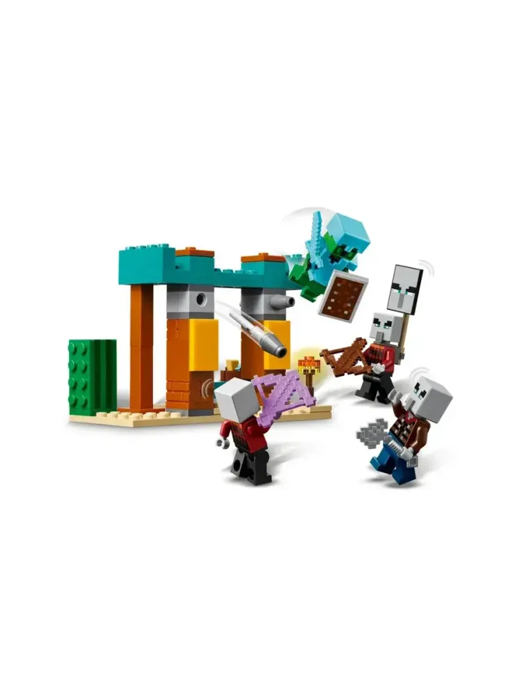 Конструктор Minecraft 21267 Пустынный патруль Обитателей