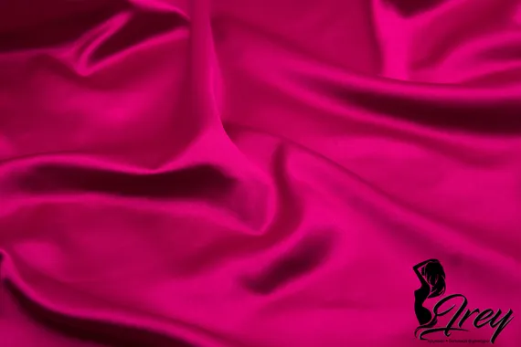 Атлас-стрейч бельевой, фуксия