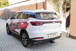 Фаркоп с унив. электрикой Smart, съемный квадрат, для Chery Tiggo 7 Pro 2021- (паспорт и сертификат) ПТ ГРУПП.ELX-21-991122.00