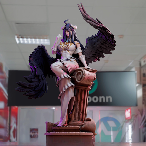 Albedo on the column - Overlord