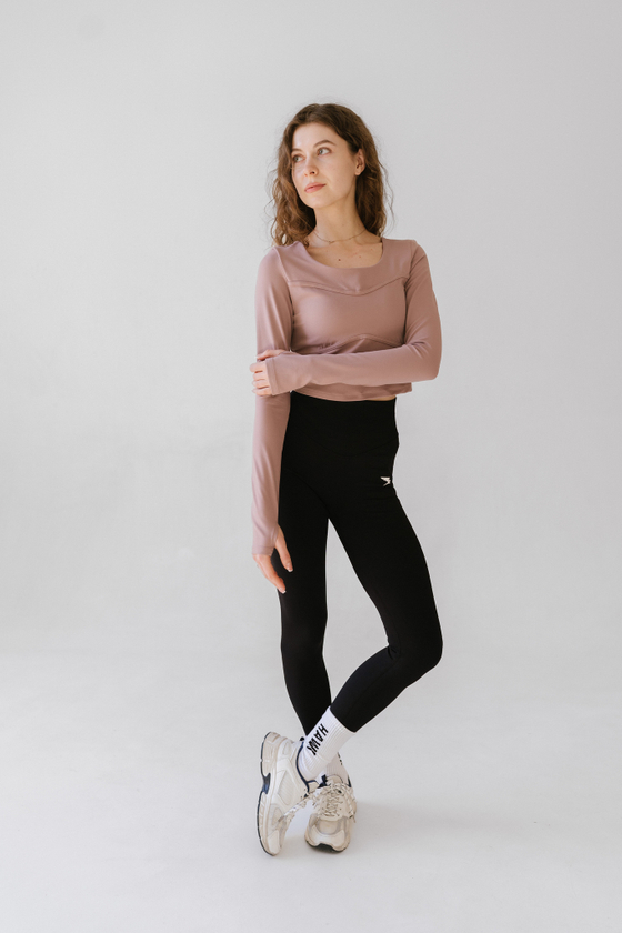 ЛОНГСЛИВ SHAPE (розовый)