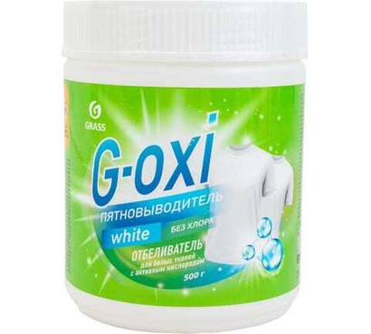 БХ Пятновыводитель для белых вещей Grass G-oxi порошок (500г)