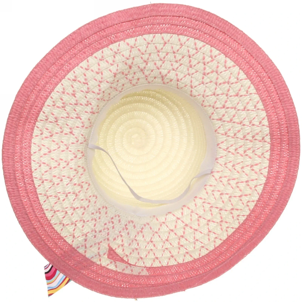 Шляпа женская с широкими полями «TiraMiSu- Ассоль», микс 6 цветов, р58, ширина полей 10 см