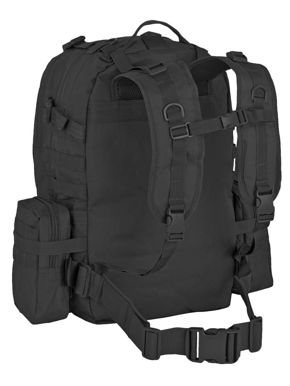 Рюкзак тактический Legioner 55 л с подсумками Cordura 600D Черный