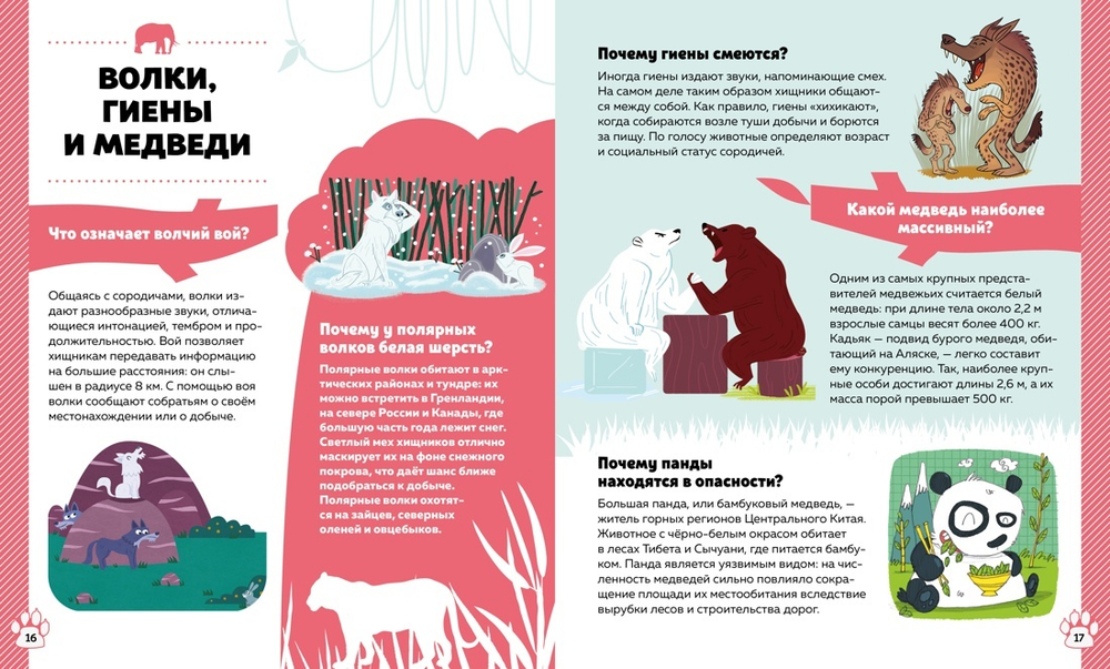 Дикие животные. Детям обо всем на свете