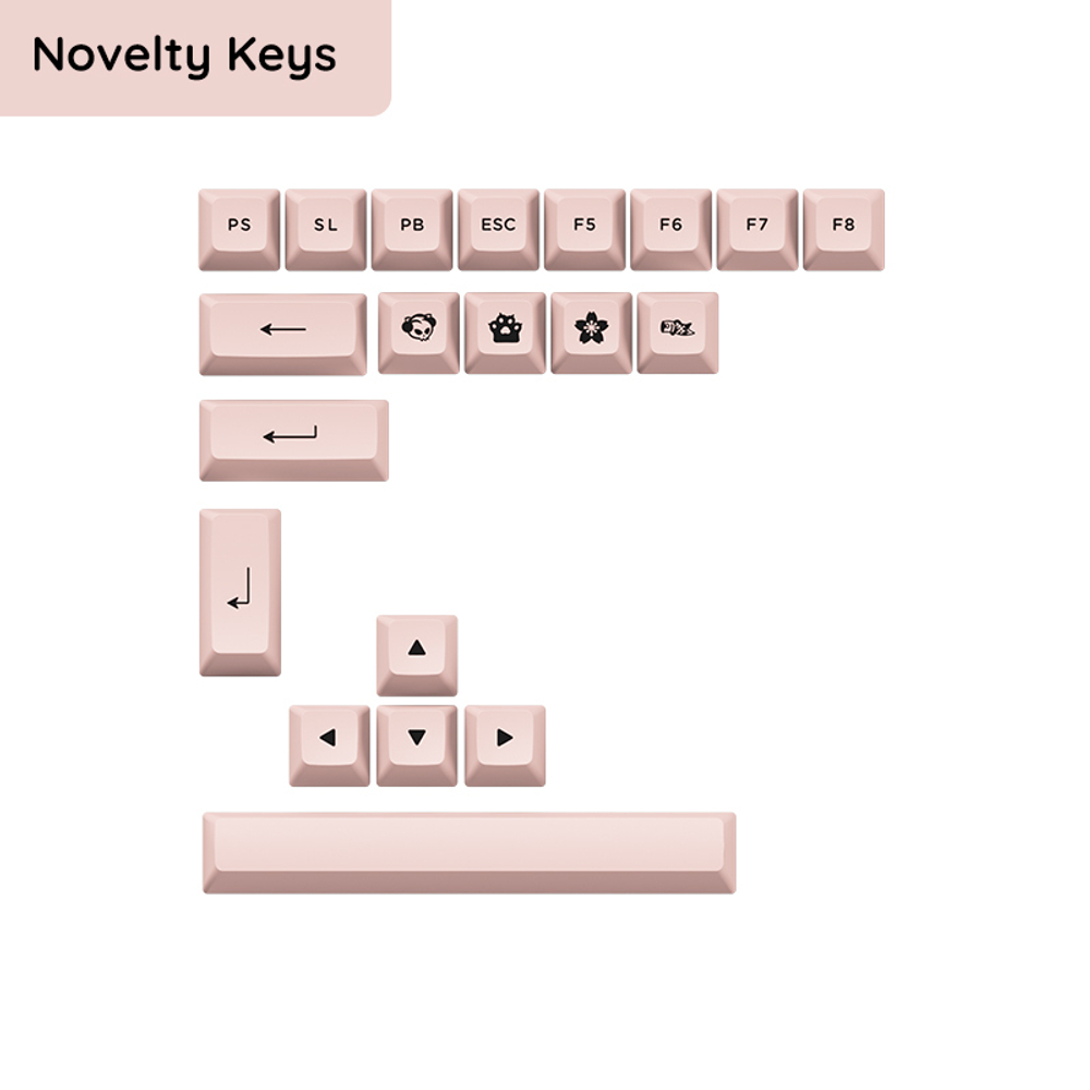 AKKO 3068B (Plus Edition, Black&Pink/3 Modes/RGB/Hot Swap/V3 Cream Yellow Switch)