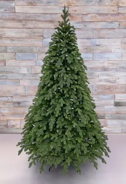 Ель Купеческая, 100% литая хвоя, 155 см., Black Box (74575)