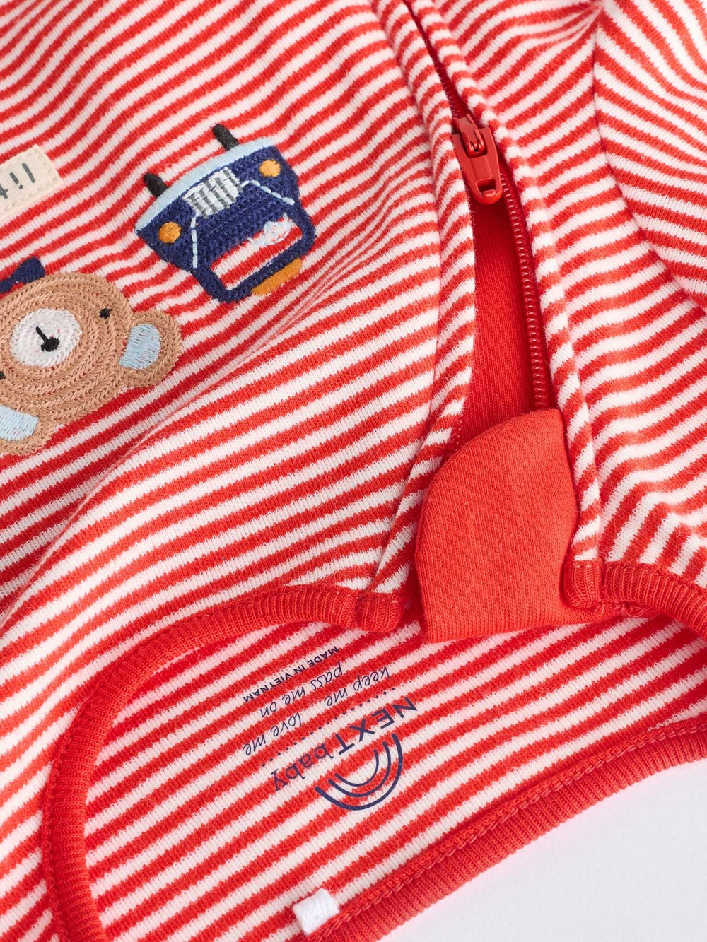 Комбинезон / Cлип для малышей Next N26-367, 3 шт., Молочный, Красный, Синий