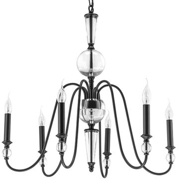 Люстра подвесная 732067 черный Ragno Lightstar