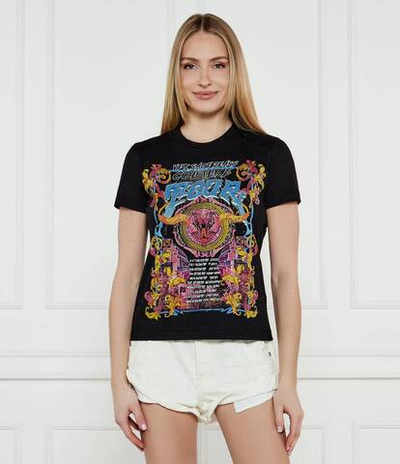 Футболка Versace Jeans Couture - черный(78HAHC03CJ01C)