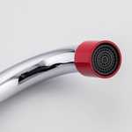 Смеситель для ванны, Frud, с кран-буксой, красн, R22118-10