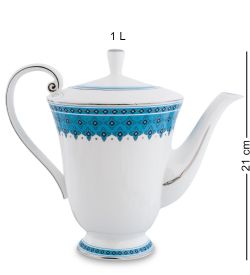 Pavone JK-191 Чайный сервиз 15 пр. на 6 перс. «Византия» (Band-E-Rumi  )