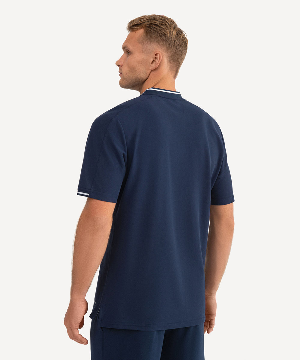 Поло DIVISION PerFormDRY Polo, темно-синий