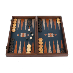 Нарды 48x26см Manopoulos Backgammon дерево печатный рисунок Бохо шик ручная работа
