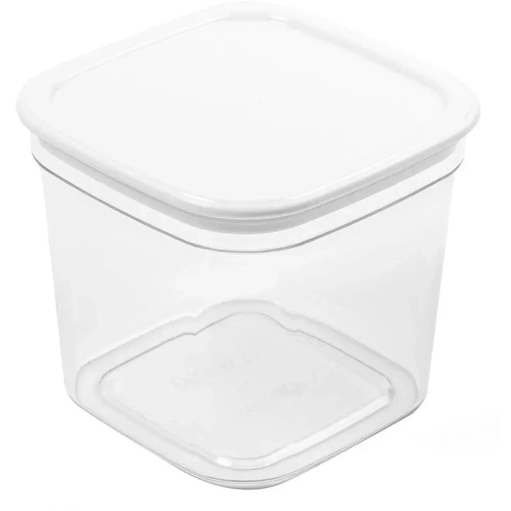 Контейнер для сыпучих продуктов Смарт 0,6л белый С413БЕЛ