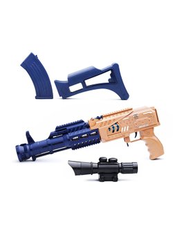 Автомат игрушечный с мягкими пулями (2388-23)