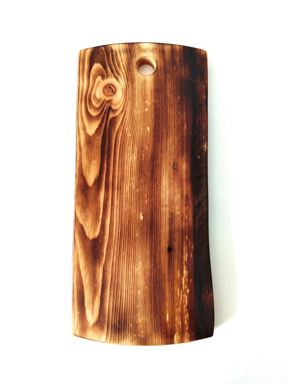 Доска разделочная из массива кедра с гравировкой Лошадь, пегас