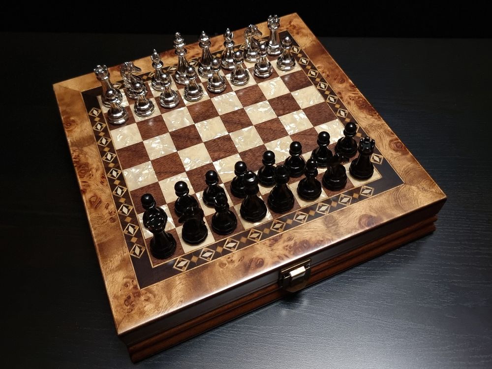 Шахматы "Престиж" малые 25х25 см (2811.MAZ.5017.BN) 2