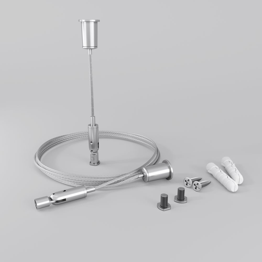 Комплект подвесов для радиусного профиля 4м. Maytoni ALM-3535R-P-4M