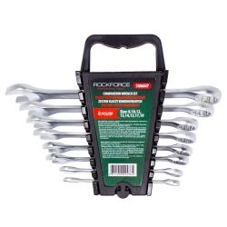 Ключи комбинированные, набор 8пр. (8, 10, 12-15, 17, 19мм) RockForce##Rock FORCE RF-5086MP
