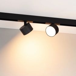 Светильник MAG-ORIENT-RONDO-R90-9W Day4000-MIX (BK, 110 deg, 48V, TUYA Zigbee) (Arlight, IP20 Металл, 5 лет) 047147