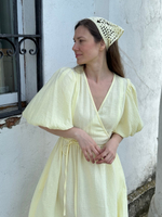 Платье Джульетта для беременных и кормящих, Сливочное масло