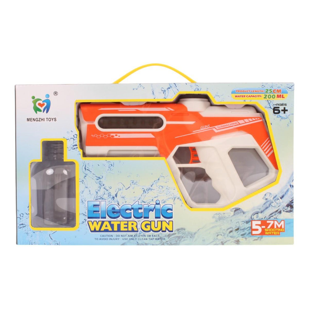 Водный пистолет 34см. аккум. от USB, коробка 1002C