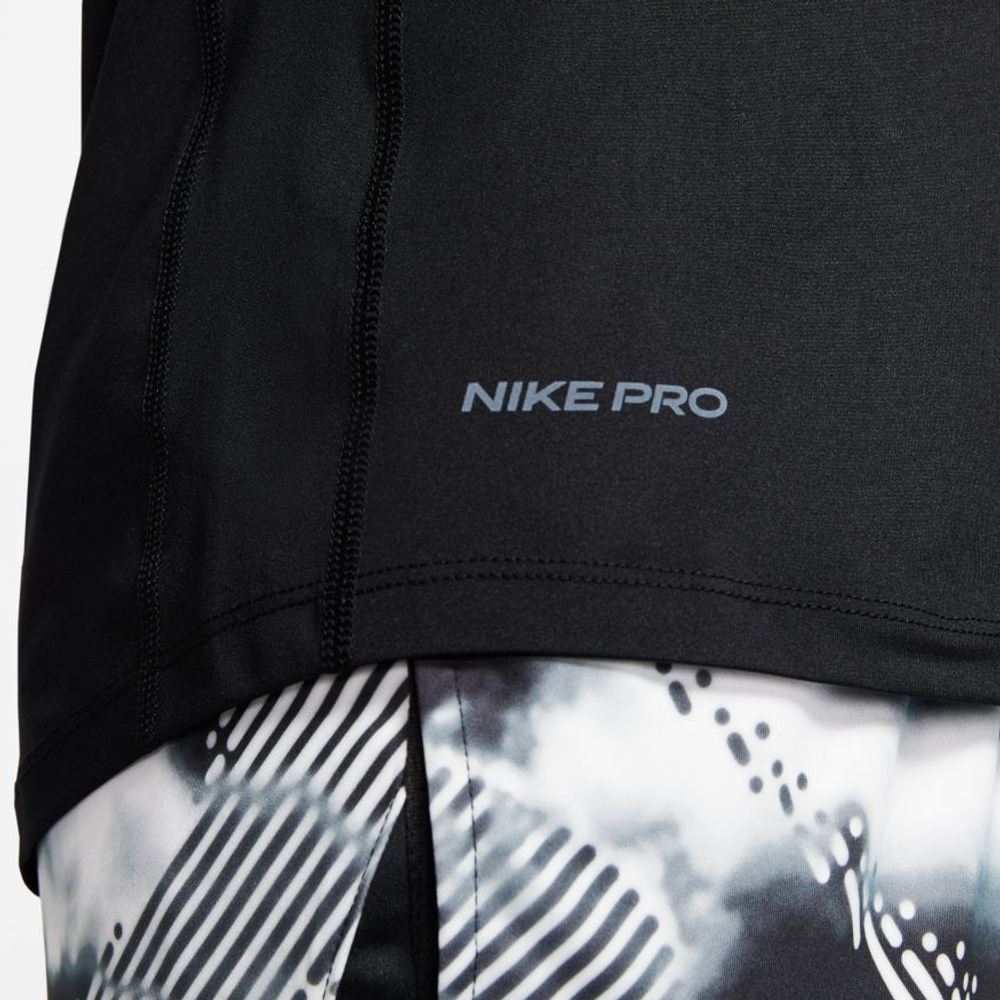 Детская теннисная футболка Nike Pro SS FTTD Top