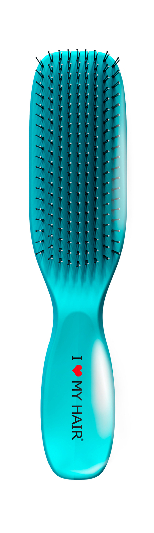 I Love My Hair Щётка "Spider Classic" 1501 M, глянцевая бирюзовая