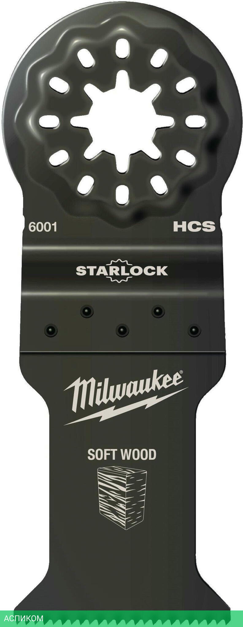 Полотно для мультитула Milwaukee 48906001 35x42мм