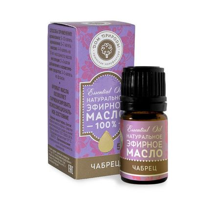 Натуральное эфирное масло "Чабрец"
