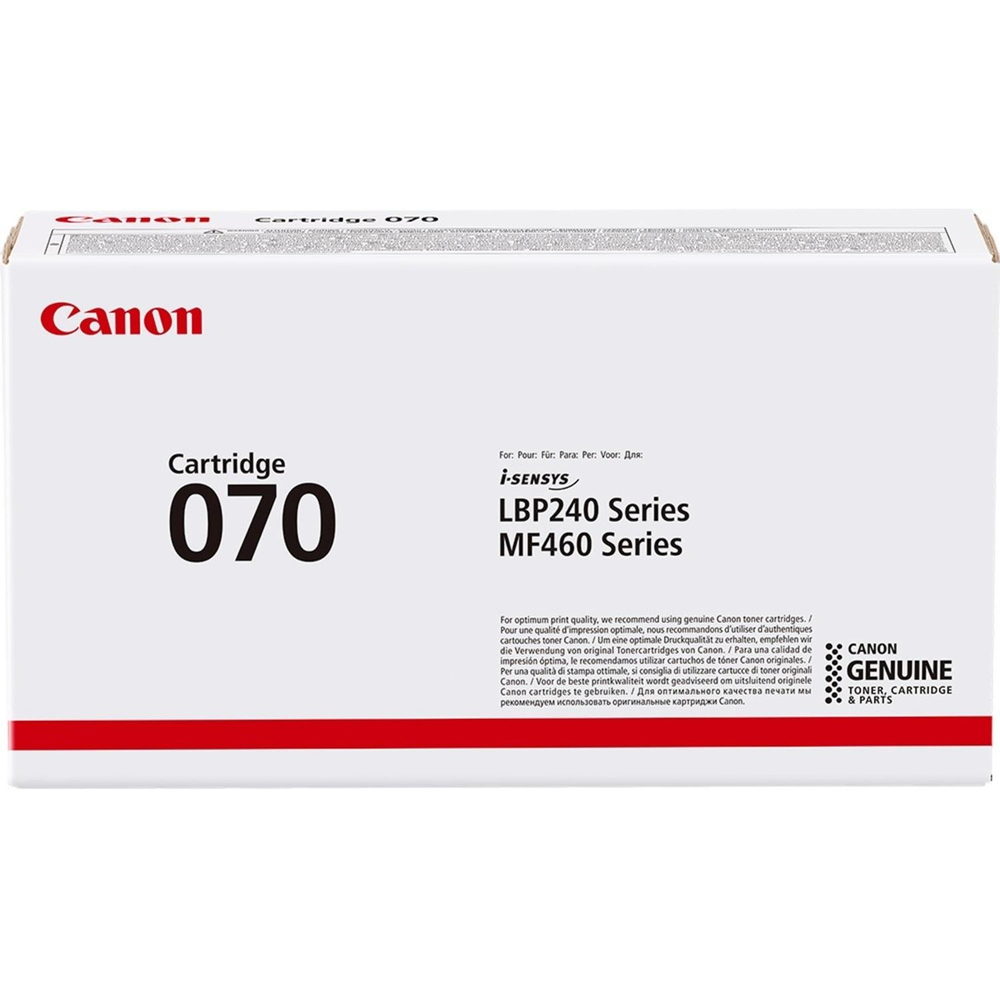 Картридж лазерный CANON 070 BK черный  3000 стр