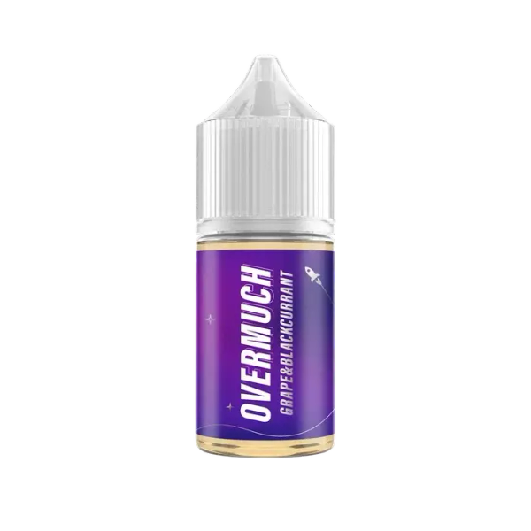 Купить Жидкость Overmuch Salt - Grape & Blackcurrant 30 мл