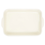 Блюдо для запекания birds of paradise, 36х23 см, кремовое