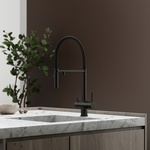 Смеситель для кухни Sancos Imola с гибким изливом, цвет матовый черный/черный, арт. SC4010MB