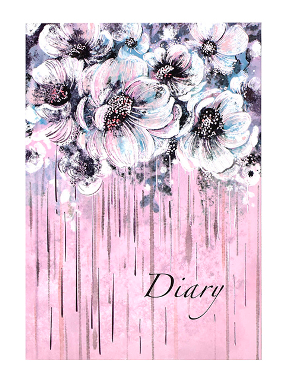 Ежедневник недатированный DIARY арт. 61458 ЛЕПЕСТКИ / А5, 80 л.,