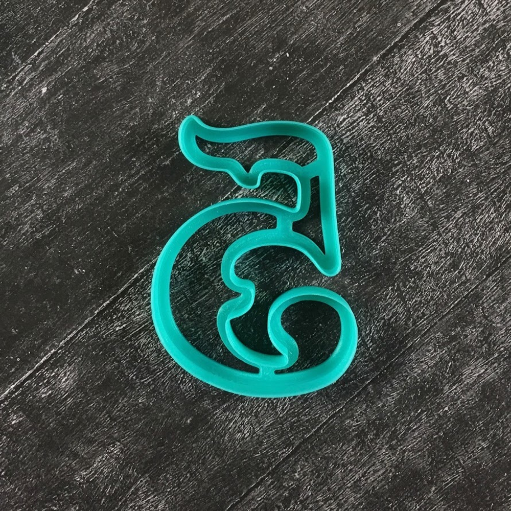 Цифры №14 Витиеватые