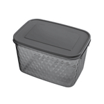 Контейнер для замораживания и хранения продуктов "кристалл" 1,7л (черный)