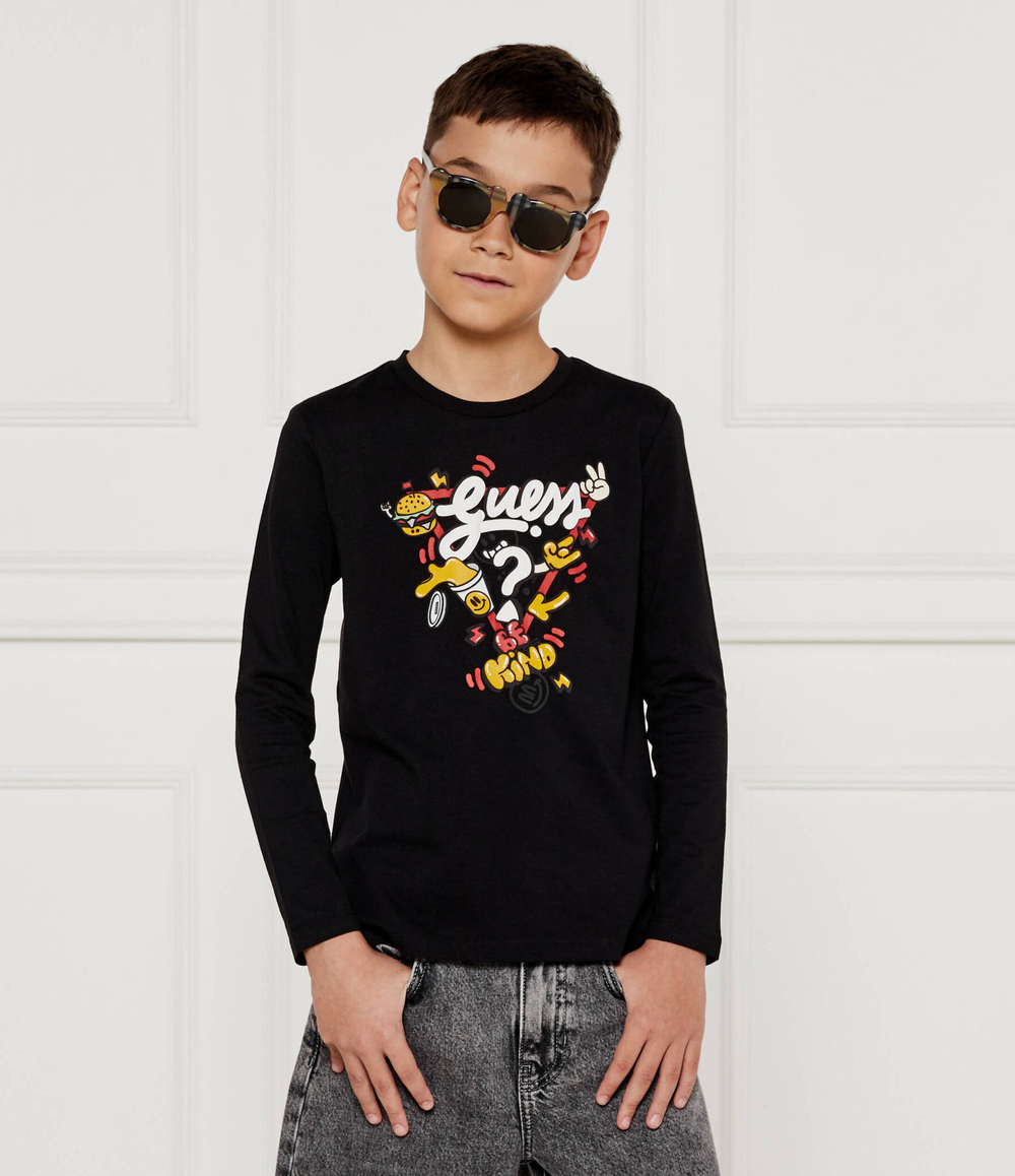 Лонгслив Guess - черный(N4YI13 K8HM4)