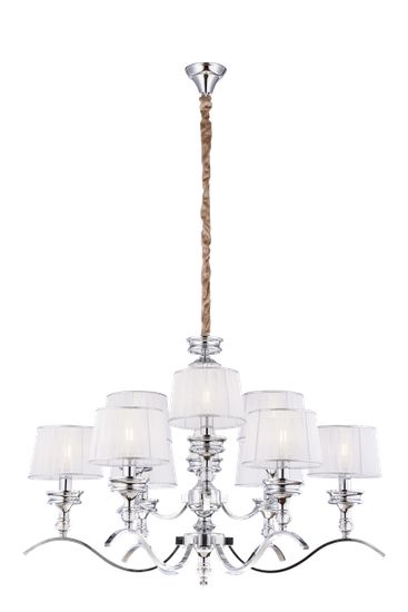 8646/6+3CR CHROME (1/10) Люстра NW