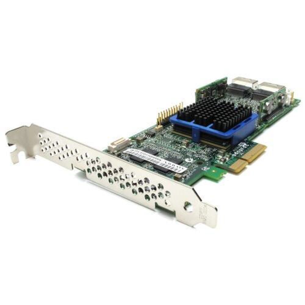 Контроллер Adaptec ASR-3805 (PCI-E x4, LP) KIT SAS/SATAII, RAID, 8port(int 2*SFF8087), 128Mb, Каб.(2шт#1900) 2252100-R