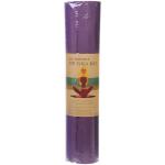 Коврик для йоги 6 мм 183*61 см «Шамбола» с лазерной гравировкой (ТРЕ), фиолетовый