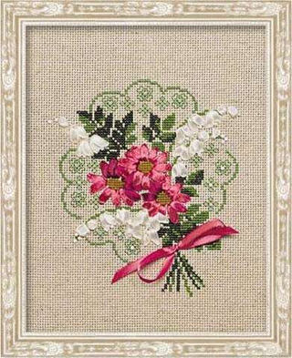 "Букет любви"-1074 вышивка
