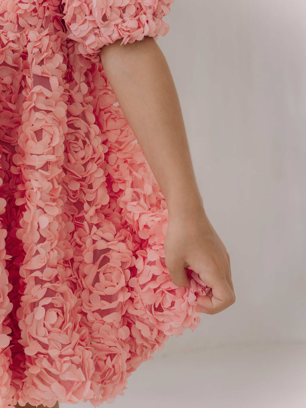 Платье «Camellia», Пудровый