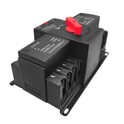 Устройство автоматического ввода резерва TOMZN TOQ3-100/4P АВР на 100А трёхфазное чёрное