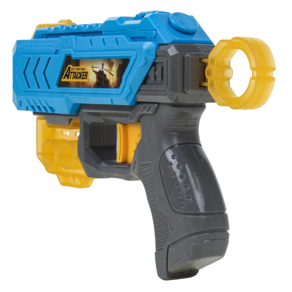 Пистолет с мягк.пулями, коробка JLX8602