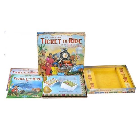 Настольная игра Ticket to Ride: Индия и Швейцария
